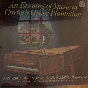 An Evening of Music at Carter's Grove Plantation Vinyl Record